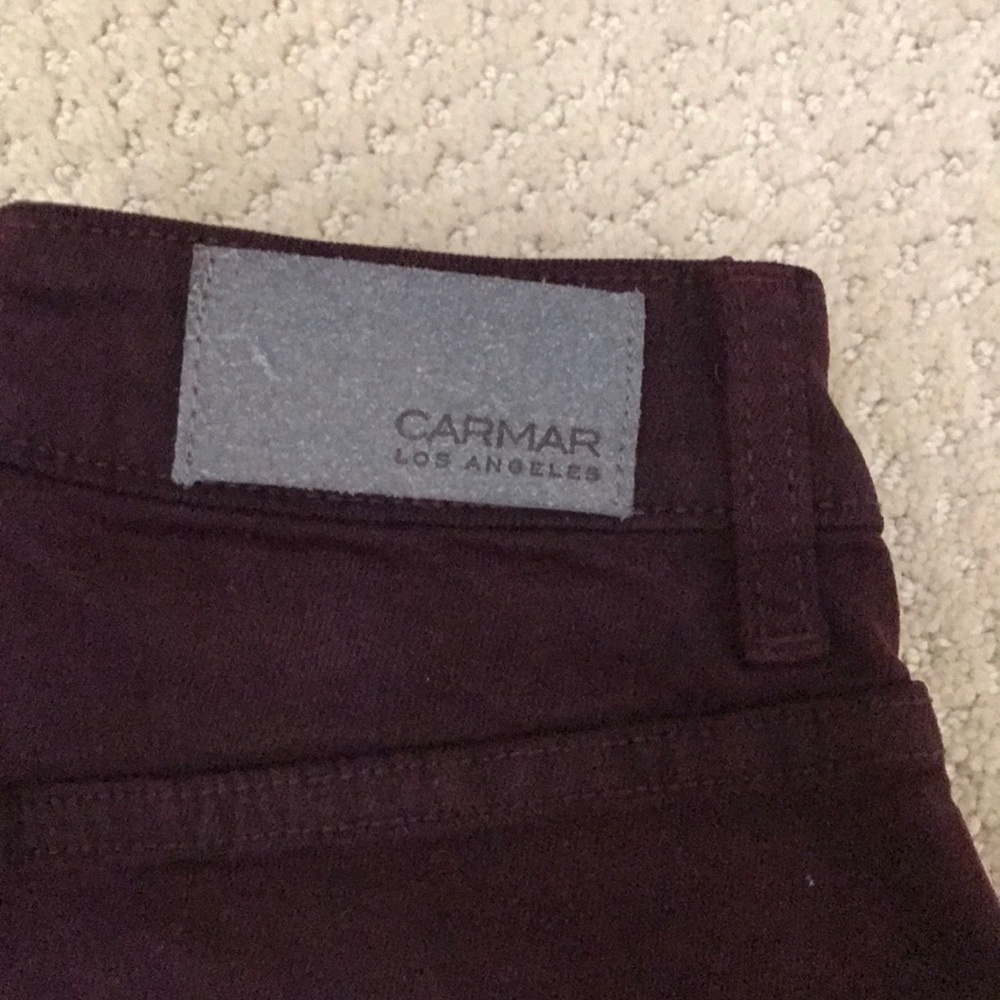 ✨HP✨LF Carmar burgundy jeans - Picture 6 of 8